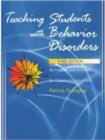 Image for Teaching Students with Behavior Disorders : Techniques and Activities for Classroom Instruction