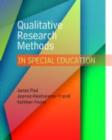 Image for Qualitative Research Methods in Special Education