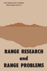 Image for Range Research and Range Problems