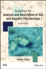 Image for Guidelines for analysis and description of soil and regolith thin sections