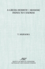 Image for A Greek-Hebrew/Aramaic Index to I Esdras