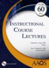 Image for Instructional Course Lectures, Volume 60, 2011