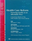 Image for Health Care Reform