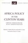 Image for Africa Policy in the Clinton Years : Critical Choices for the Bush Administration
