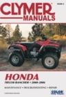 Image for Honda TRX350 Rancher Series ATV (2000-2006) Service Repair Manual