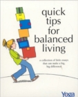 Image for Quick Tips for Balanced Living