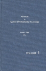 Image for Advances in Applied Developmental Psychology, Volume 1