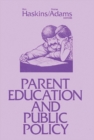 Image for Parent Education and Public Policy