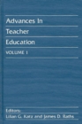 Image for Advances in Teacher Education, Volume 1