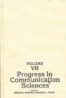Image for Progress in Communication Sciences, Volume 7