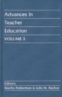 Image for Advances in Teacher Education, Volume 3