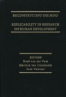 Image for Reconstructing the Mind : Replicability in Research on Human Development