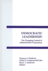 Image for Democratic Leadership