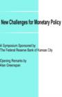 Image for New Challenges for Monetary Policy