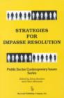 Image for Strategies for Impasse Resolution