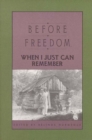 Image for Before Freedom, When I Just Can Remember: Personal Accounts of Slavery in South Carolina