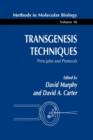 Image for Transgenesis Techniques : Principles and Protocols : 18