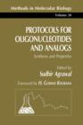 Image for Protocols for Oligonucleotides and Analogs