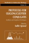 Image for Protocols for Oligonucleotide Conjugates : Synthesis and Analytical Techniques