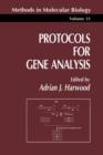 Image for Protocols for Gene Analysis
