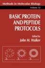 Image for Basic Protein and Peptide Protocols