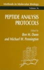 Image for Peptide Analysis Protocols