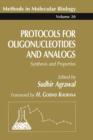 Image for Protocols for Oligonucleotides and Analogs