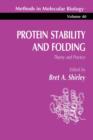 Image for Protein Stability and Folding