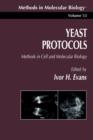 Image for Yeast Protocols : Methods in Cell and Molecular Biology