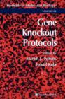 Image for Gene Knockout Protocols
