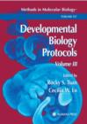 Image for Developmental Biology Protocols