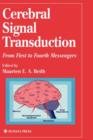 Image for Cerebral Signal Transduction