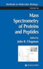 Image for Mass Spectrometry of Proteins and Peptides
