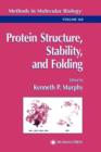 Image for Protein structure, stability and folding