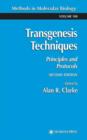 Image for Transgenic techniques  : principles and protocols