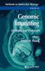 Image for Genomic imprinting  : methods and protocols