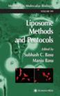Image for Liposome methods and protocols