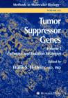 Image for Tumor suppressor genesVol. 1: Pathways and isolation strategies