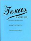 Image for A Texas Sampler Workbook (Teacher&#39;s Guide)