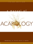 Image for A Manual of Acarology