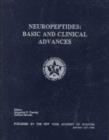 Image for Neuropeptides : Basic and Clinical Advances - Proceedings of the Fifth Annual Summer Neuropeptide Conference, June 25-29, 1995, Martha&#39;s Vineyard, Massachusetts