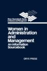 Image for Women in Administration and Management