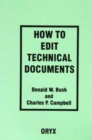 Image for How to Edit Technical Documents : Workbook