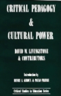 Image for Critical Pedagogy and Cultural Power