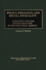Image for Policy, Pedagogy, and Social Inequality