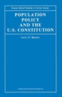 Image for Population Policy and the United States Constitution