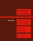 Image for Programme Evaluation : A Practitioner&#39;s Guide for Trainers and Educators : Sourcebook