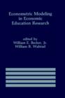 Image for Econometric Modeling in Economic Education Research