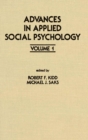 Image for Advances in Applied Social Psychology