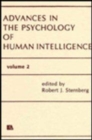 Image for Advances in the Psychology of Human Intelligence : Volume 2